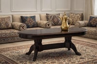 طاوله خشب ماليزي لون بني