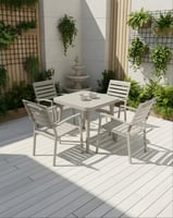 طقم جلسة طعام خارجي