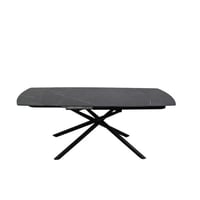 طقم جلسة طعام بورسلان قابل للتكبير – مع 8 كراسي سع...