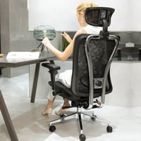 كرسي مكتبي متحرك شبك طبي فاخر