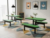 طاولة خشبية متعددة الاستخدام لـ اربعة اشخاص