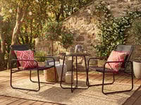 طقم جلسة خارجية عملية وعصرية – كرسيين مريحين مع طا...