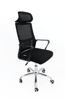 كرسي مكتبي دوار فاخر لون اسود سعر منافس