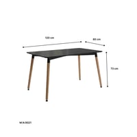 طاولة طعام مستطيلة متعددة الاستخدامات