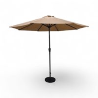 مظلة قماش فاخرة بسعر منافس من كونسنت – لون بني