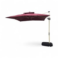 مظلة قماش على حديد بالوان متعددة