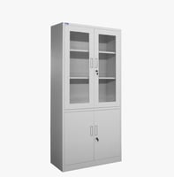 دولاب ملفات حديد 4 باب قزاز ومعدن سعر مافس من كونس...