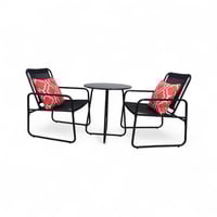 طقم جلسة خارجية عملية وعصرية – كرسيين مريحين مع طا...