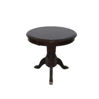 طاولة خدمة بني غامق خشب ماليزيا