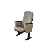 كرسي قاعات مفرد متحرك قابل للطي بقاعدة حديد وتكاية...