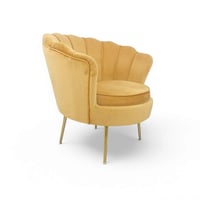 كرسي مفرد قماش قطيفة أنيق وفاخرة متعدد الالوان في...