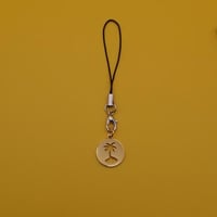 توزيعات تعليقه شعار النخله لون ذهبي