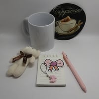 هدايا متميزة بطباعه الكوب تطريز احرف ع ميدليه الدب