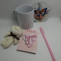 هدايا متميزة بطباعه الكوب تطريز احرف ع ميدليه الدب