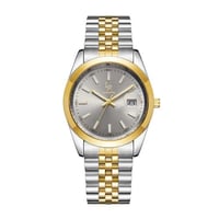 ساعة رجالي لويس ريفال LR2411 لونين ذهبي ميناء رصاص...