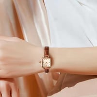 ساعة نسائي من هالو كيتي 23012 جلد بني