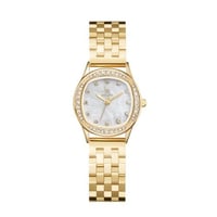 ساعة نسائي لويس ريفال 009 ذهبي ميناء ابيض