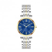 ساعة رجالي بسوار ستانلس ستيل مقاوم للمياه من ماركة...