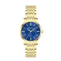 ساعة رجالي بسوار ستانلس ستيل مقاوم للمياه من ماركة...