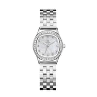 ساعة نسائي لويس ريفال 009 فضي ميناء ابيض