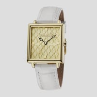 ساعة نسائي من هالو كيتي 23200جلد ابيض