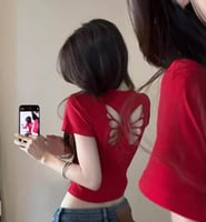 توب الفراشة األانيقة | Butterfly Chic