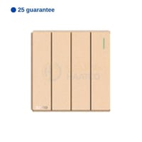 اوبل مفتاح رباعي عريض ذهبي