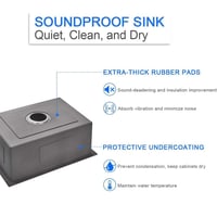 حوض مجلى مفرد ستانلس ستيل