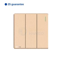 اوبل مفتاح ثلاثي دركسون عريض ذهبي