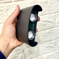 إضاءة خارجية جدارية ليد مزدوج 4 لمبات أصفر