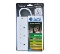 توصيلة كهرباء (3) متر (3) فتحات - الفنار