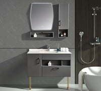 مغسلة ديكور +مرايا 80 سم 2062