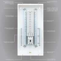 طبلون كهرباء 12 خط 100 أمبير