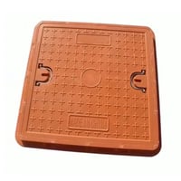 غطاء تفتيش فيبر فتحات ارضية خزان مقاس 60*60 سم