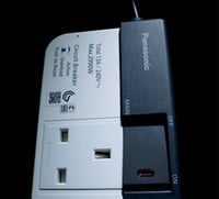 توصيلة كهرباء 5 متر 4 فتحات باناسونيك