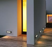 لمبة درج LED مطري أسود 6W – إضاءة داخلية أنيقة ومو...