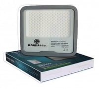 كشاف شارع مربع أبيض 150وات جديد متين - وندرفل