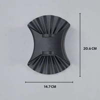 ابليك خارجي اسود انارة اصفر ليد