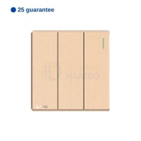 اوبل مفتاح ثلاثي عريض ذهبي