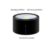 سبوت برميل ليد 9 وات COB - نورس