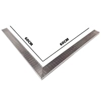 صفاية زاوية شاور مقاس 60*60 - ستانلس ستيل 304 مقاو...