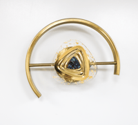 مصباح حائط راقي مودرين هيكل ذهبي