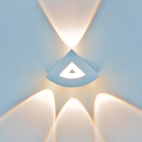 اضاءة جدارية ليد انارة اصفر