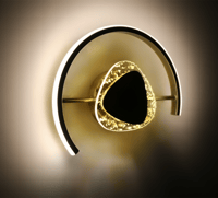 مصباح حائط راقي مودرين هيكل ذهبي