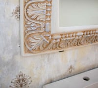 مغسلة ديكور رخام صناعي مفرد - هاتكو