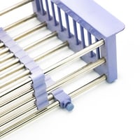 سلة تخزين وتشطيف مجلى قابلة للتكبير والتصغير