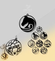 تعليقة سيارة باسمك