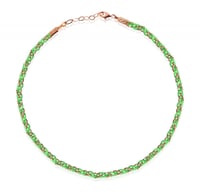 خلخال ضفاير خيط وفضه