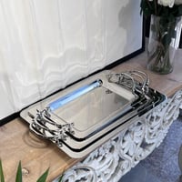 طقم صينية ستيل