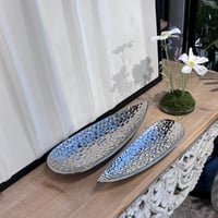 تقديمة سيراميك فضي